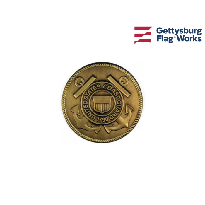 Coast Guard Brass Medallion