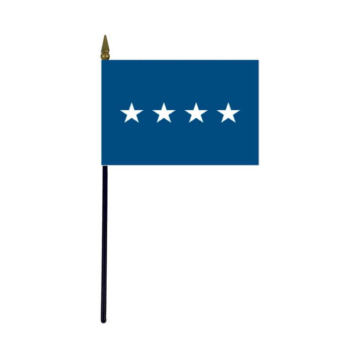 Air Force General Stick Flag - 4x6"