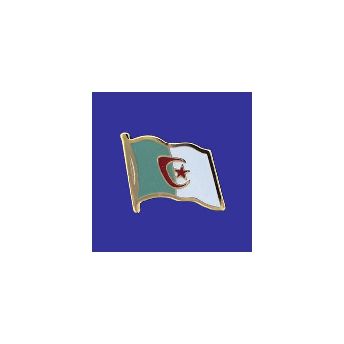 Algeria Lapel Pin (Single Waving Flag)