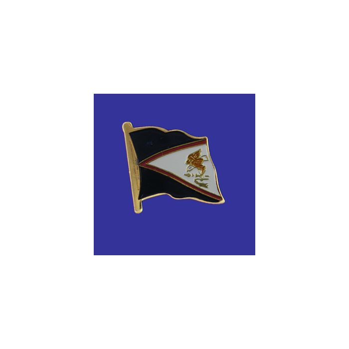 American Samoa Lapel Pin (Single Waving Flag)