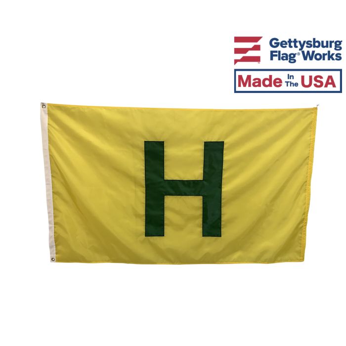 Civil War Hospital "H" Flag