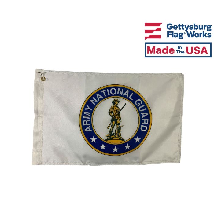 Army National Guard Motorcycle Flag