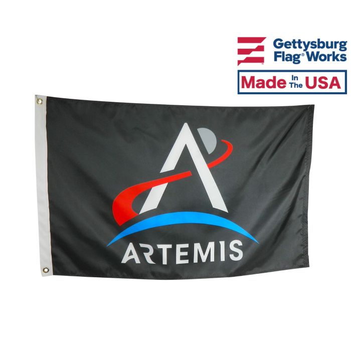 Artemis (NASA) Mission to Moon Flag - Choose Options