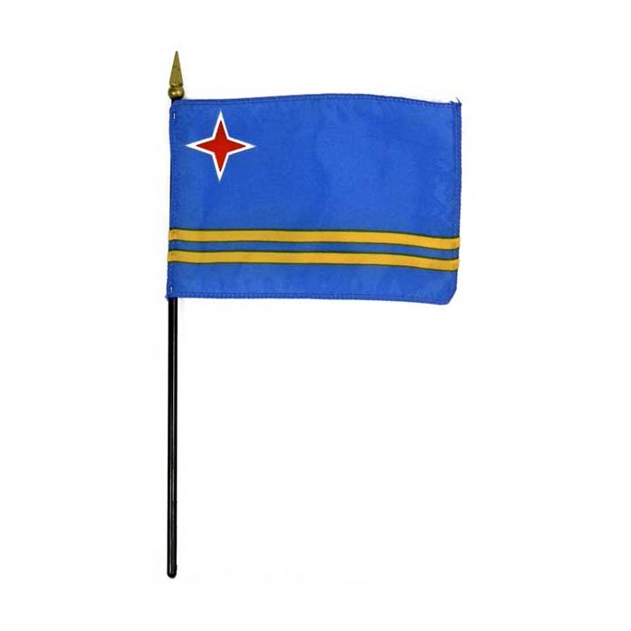 Aruba Stick Flag