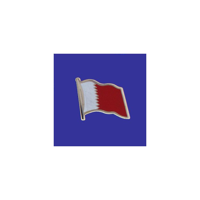 Bahrain Lapel Pin (Single Waving Flag)