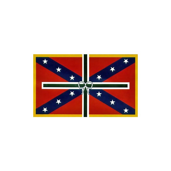 Black Cross of Texas Flag - 3x5'
