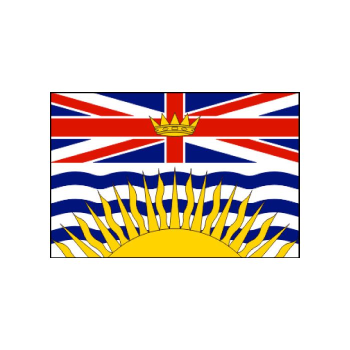 British Columbia Flag - 3x5'