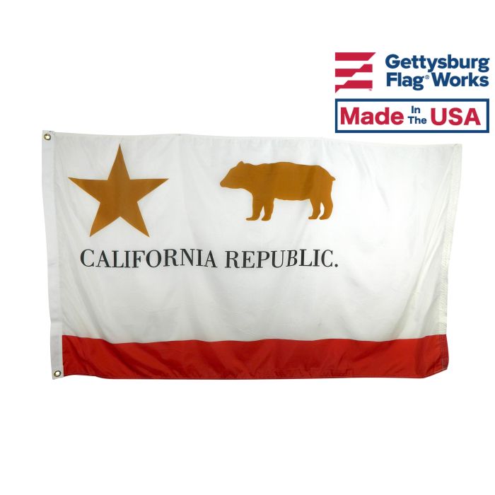 California Republic Historical Flag -3x5