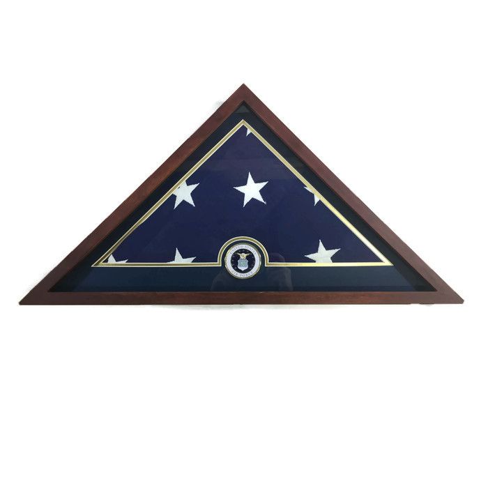 Memorial Case with Air Force Medallion 