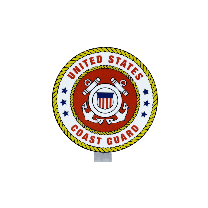 Coast Guard Seal Grave Marker