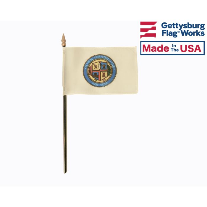 Town of Colonie, NY Stick Flags
