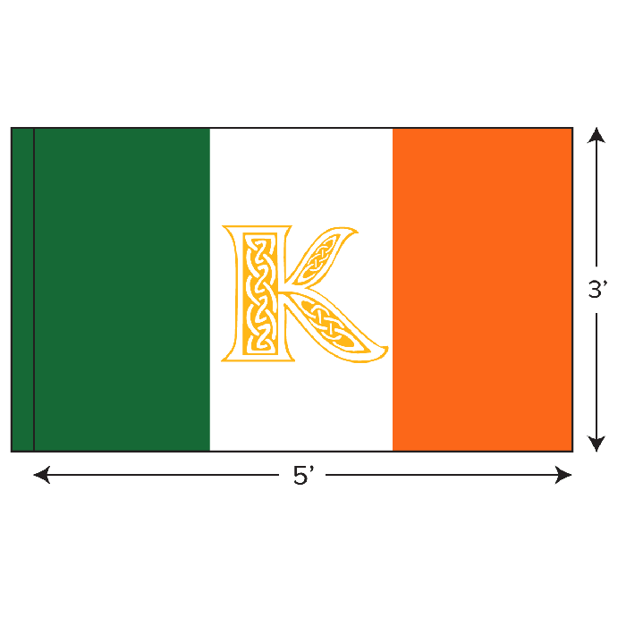 Customizable Ireland Flag
