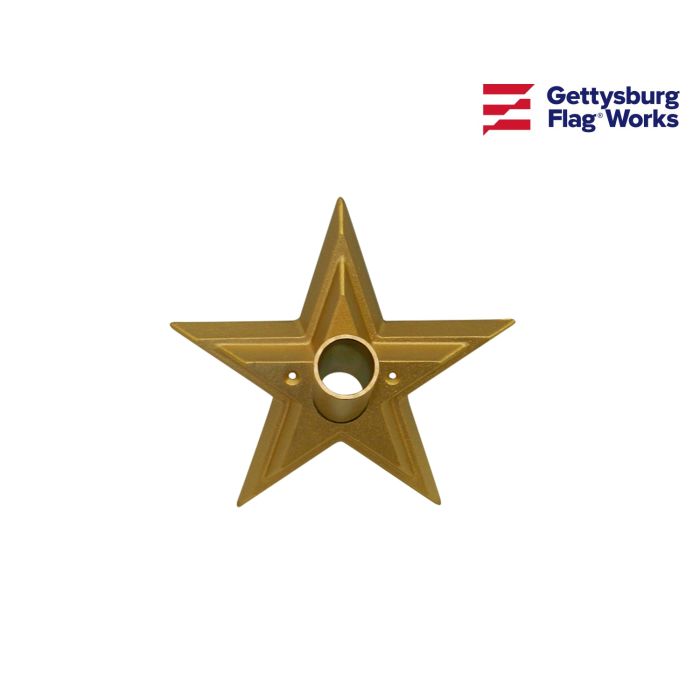 Gold Star Flagpole Bracket