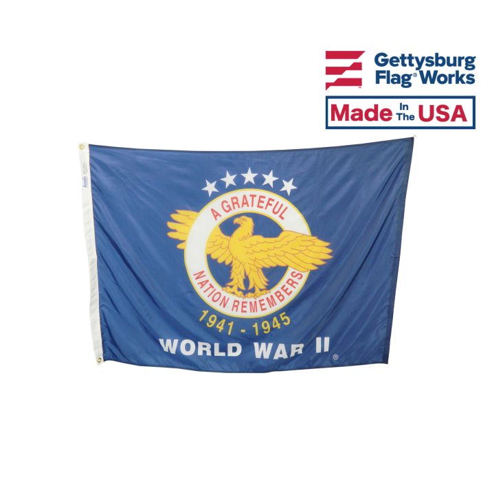 WWII Commemorative Flag