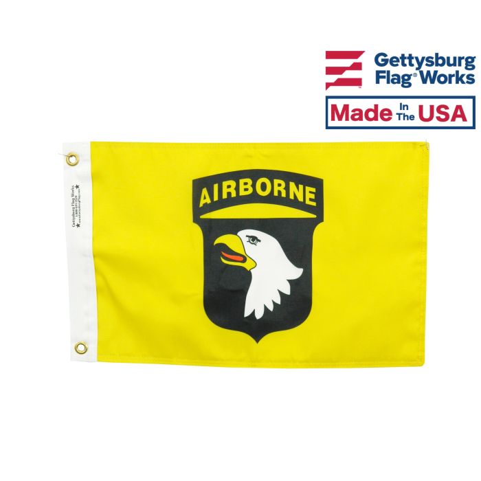 101st Double Sided Boat Flag