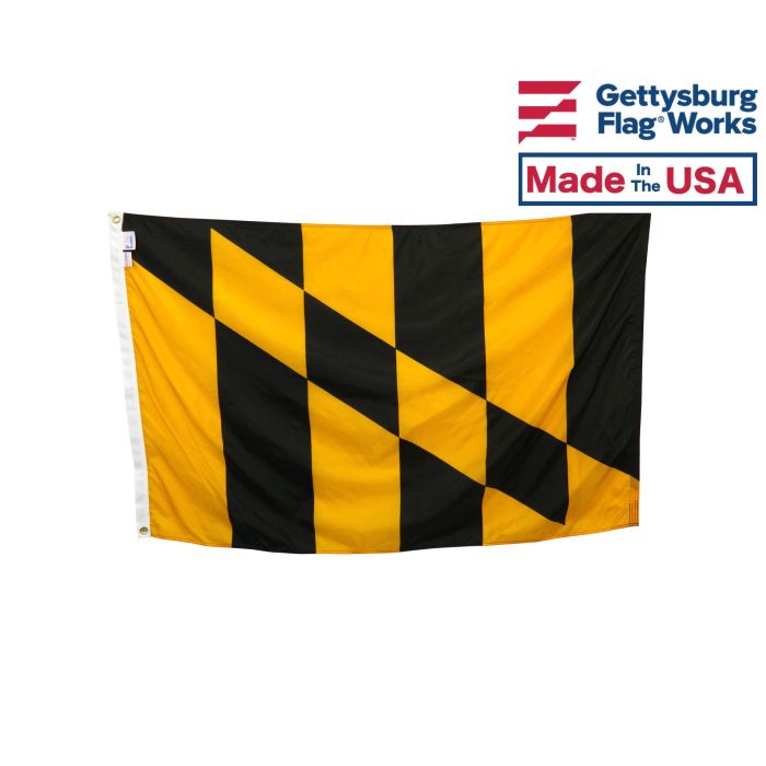 thumbnail image 2 of Lord Baltimore Flag 3x5 Ft – Baron Calvert Maryland F461 (Printed Polyester, Multicolor) 2 of 4