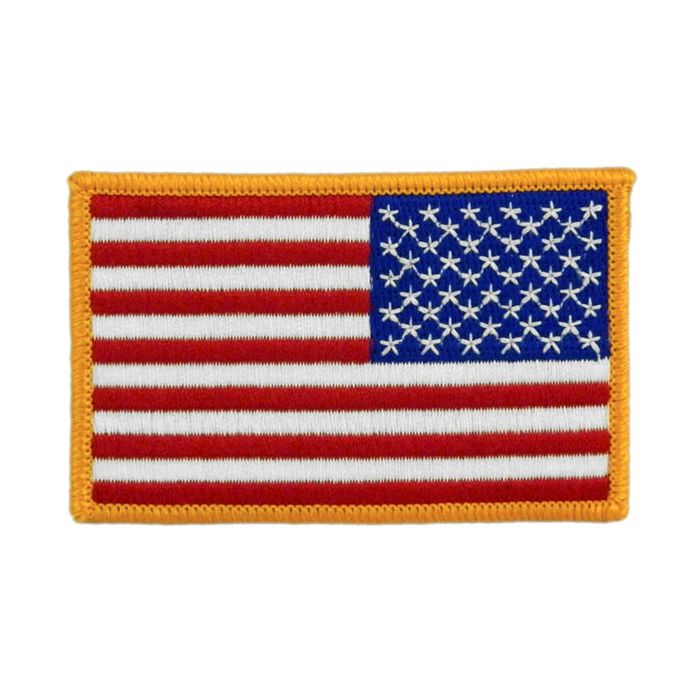 American Flag Patch, 2x3" Right