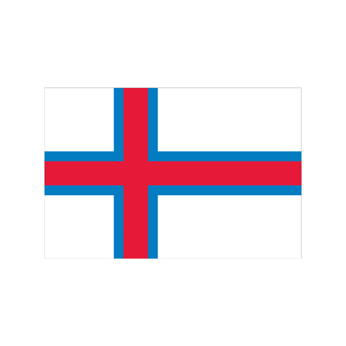 Faroe Islands Stick Flag