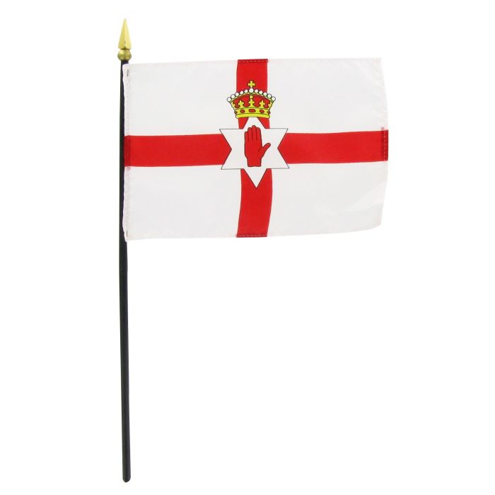 4x6" Northern Ireland Stick Flag