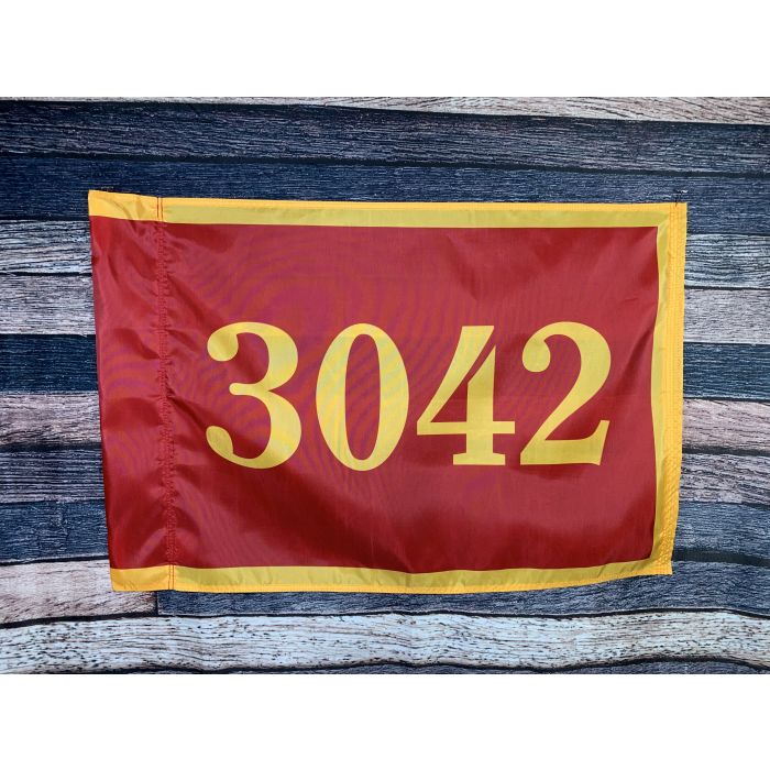 Boot Camp Platoon Number Guidon