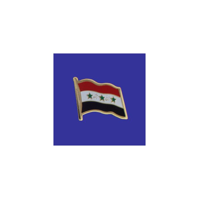 Iraq Lapel Pin (Single Waving Flag)