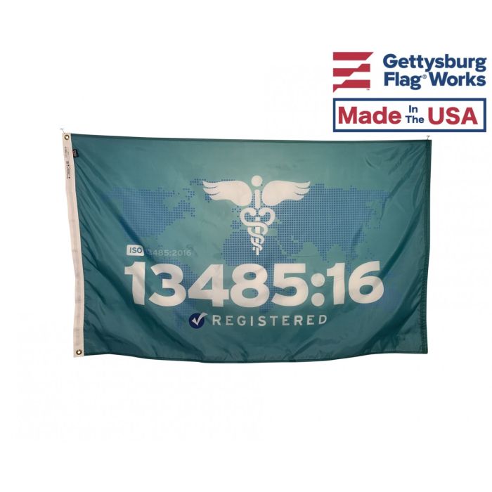 4x6' ISO 13485:2016 Flag