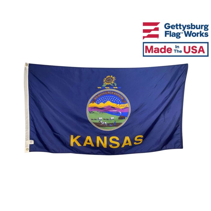 Kansas Flag - Outdoor