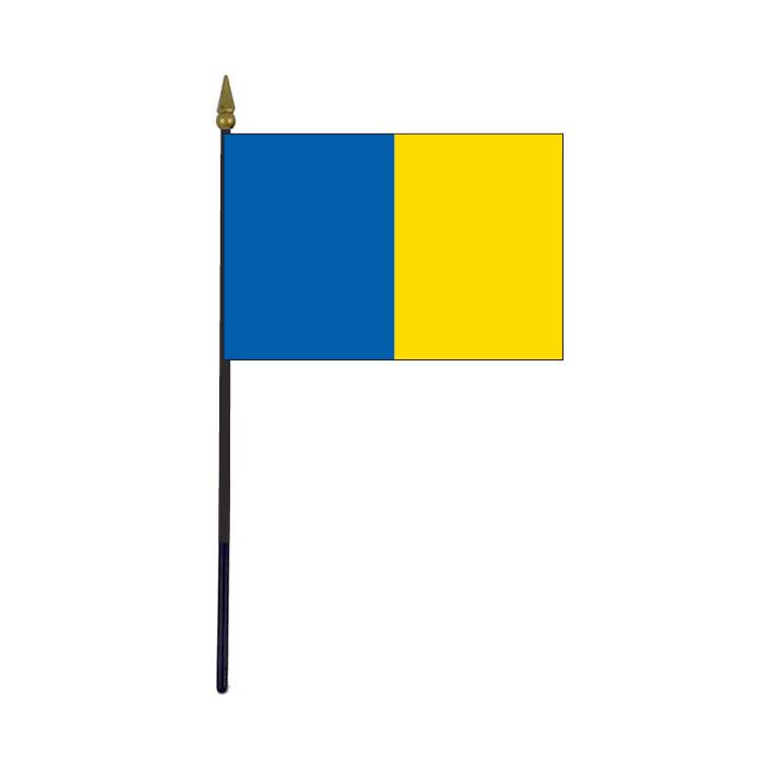 Longford County Stick Flag (Ireland) - 4x6"
