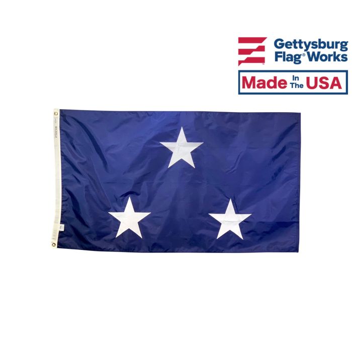 Navy Vice Admiral (3 Star ) - Naval Officer Outdoor Flags