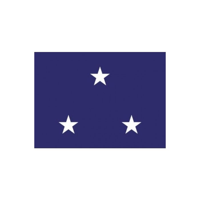 Navy Vice Admiral (3 Stars) - Indoor Naval Officer Flags