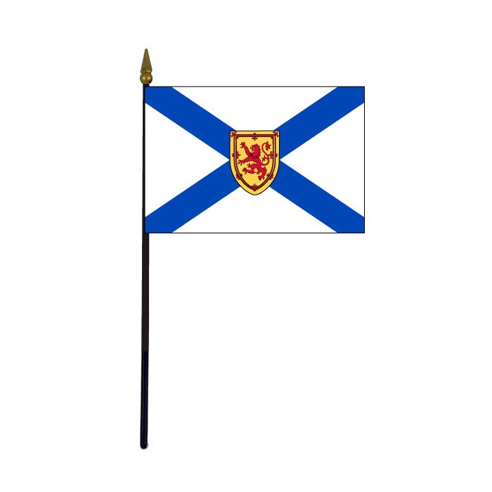 Nova Scotia Stick Flag - 4x6"