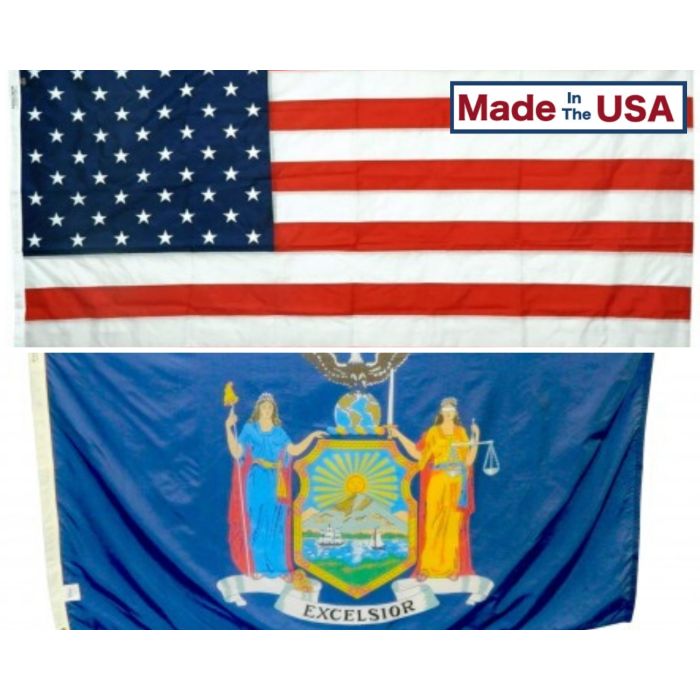 NEW YORK & BATTLE-TOUGH® AMERICAN FLAG COMBO PACK