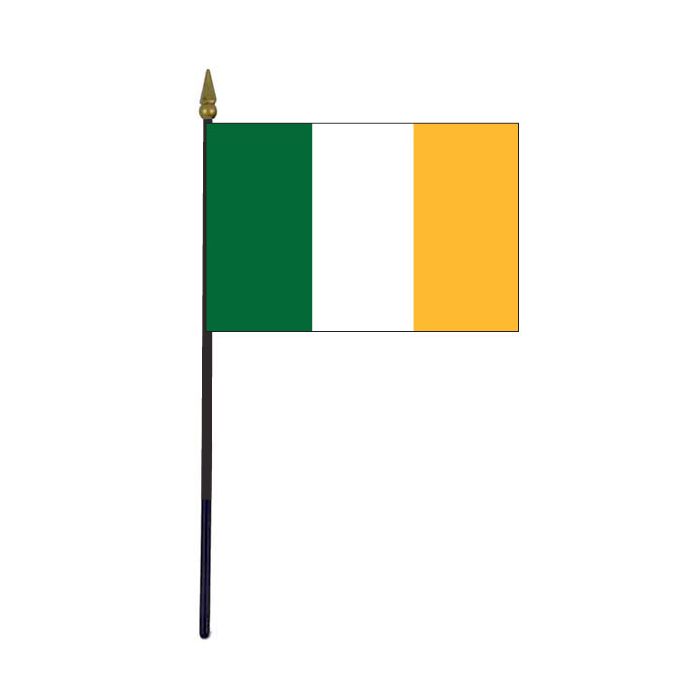 Offaly County Stick Flag (Ireland) - 4x6"