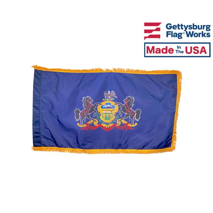 Pennsylvania Flag - Indoor