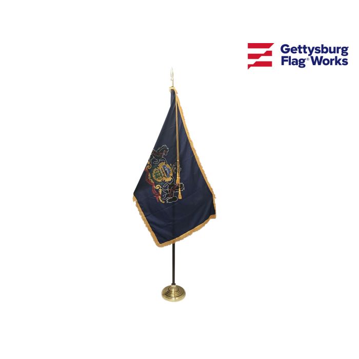 Pennsylvania Indoor Flag Set-3x5
