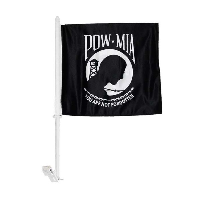 POW/MIA Car Window Flag