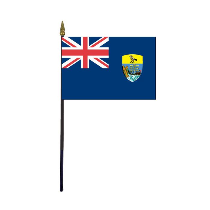 St. Helena Stick Flag - 4x6"