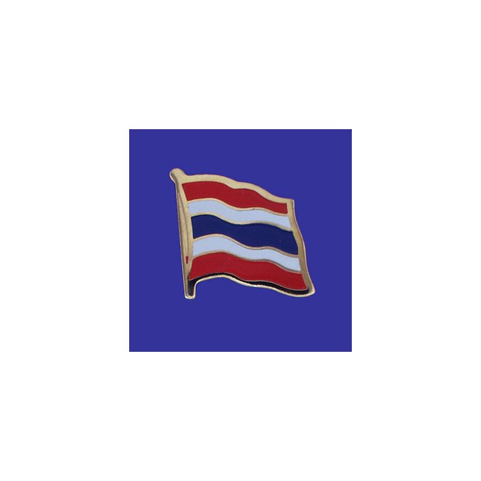 Thailand Lapel Pin (Single Waving Flag)