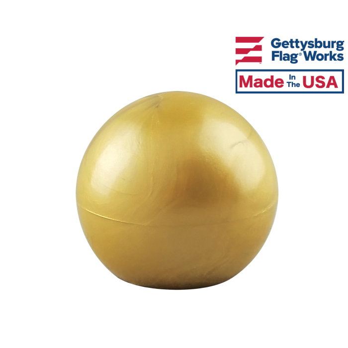 Plastic Ball Gold