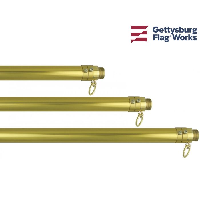 6-10' Adjustable Gold Aluminum Pole