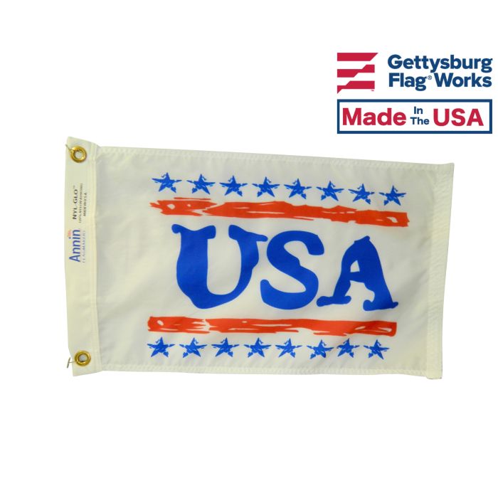 USA Boat Flag - 12x18"