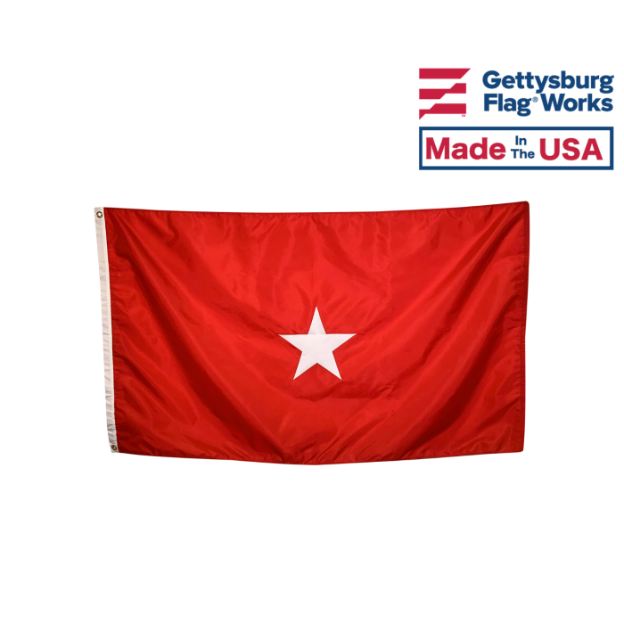 Marine Corp 1 Star Flag