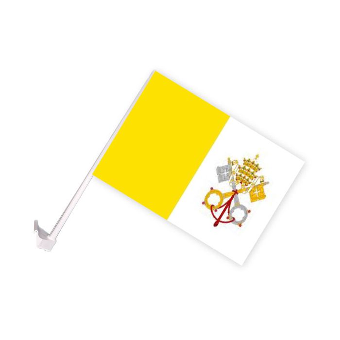Papal (Vatican City) Car Window Flag