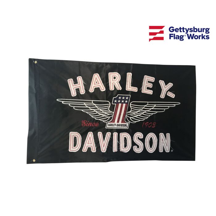 Harley Flag Front