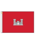 Army Engineer Motorcycle Flag