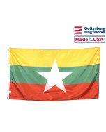 Myanmar (Burma) Flag