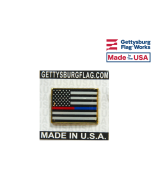 thin red thin blue lapel