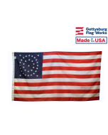 35 Star Oval Flag - 3x5'