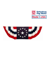 3x9' Oversized Nylon Pleated Fan