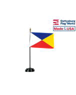 Mayan Stick Flag 